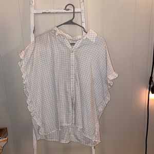 Madewell flutter top